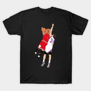 Derrick Rose Dunk On Goran Dragic T-Shirt